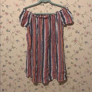 Flowy Off Shoulder Dress